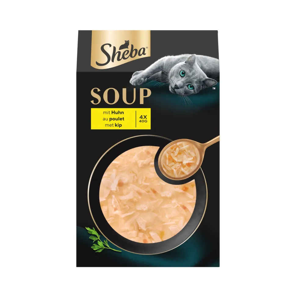 Sheba Classic Soup Kipfilet - Multipack