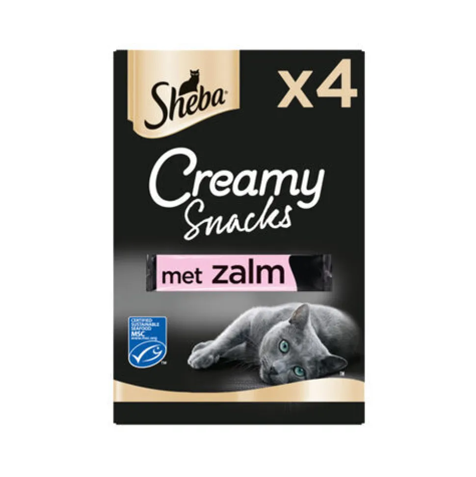 Sheba Creamy Snacks Zalm