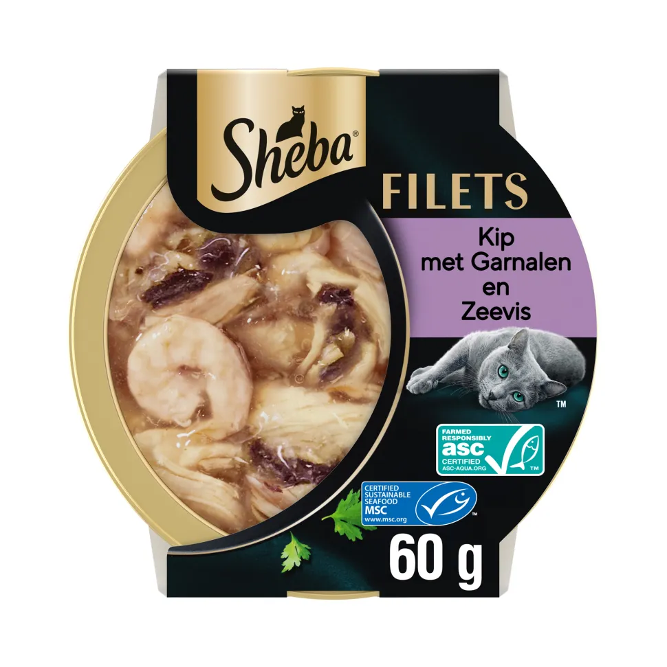 Sheba Filets - Kip met garnaal en zeevis