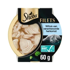 Sheba Filets met Duurzame Witvis in Saus
