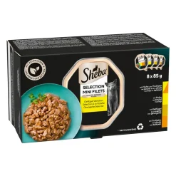 Sheba Gevogelte Selectie Mini Filets in Saus