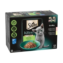Sheba Kitten Mix Selectie in Saus