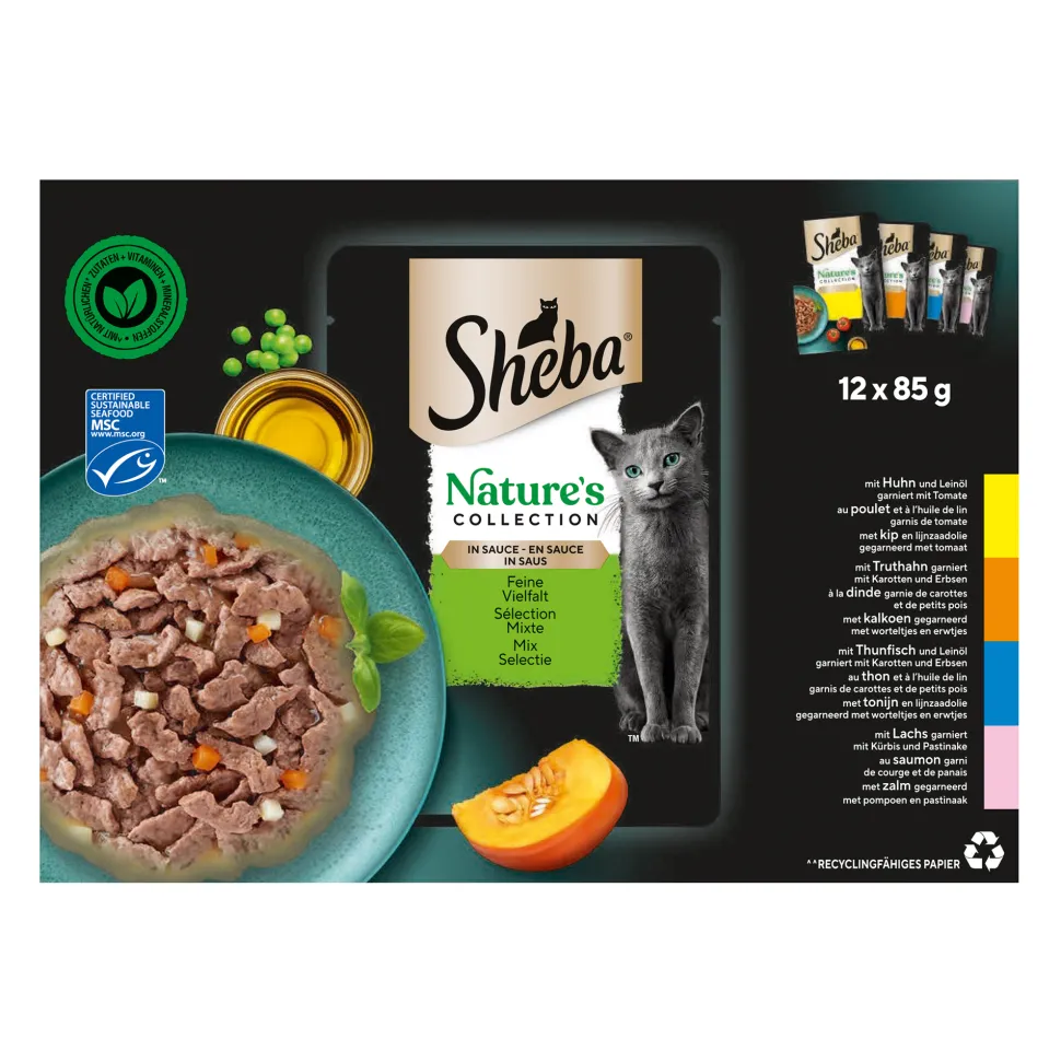 Sheba Natures Collection in saus - Maaltijdzakje
