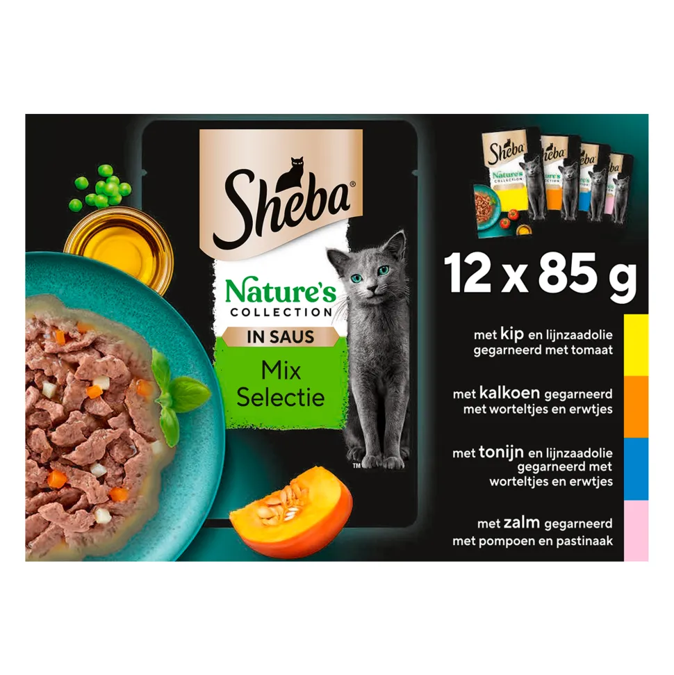 Sheba Natures Collection in saus - Maaltijdzakje