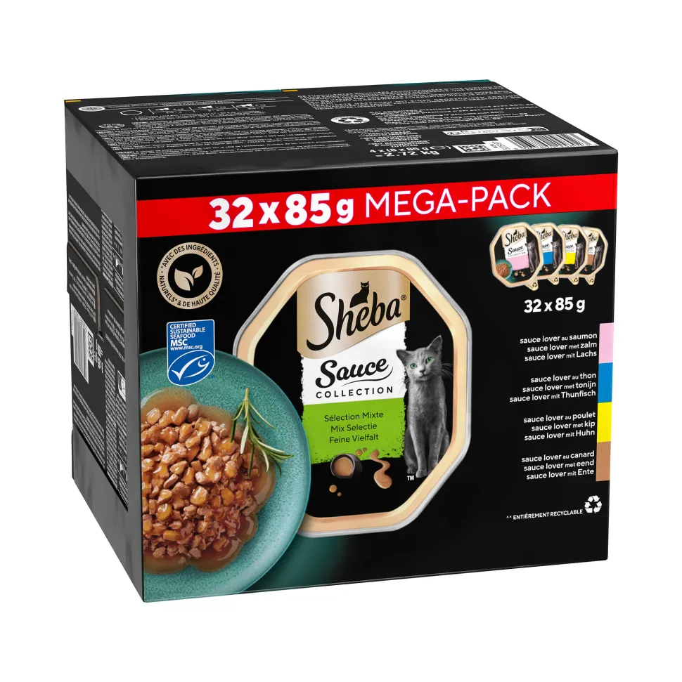 Sheba Sauce Collection - Mix Selectie - Mega Pack