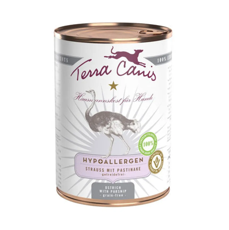 Terra Canis Hypoallergenic - Struisvogel met Pastinaak