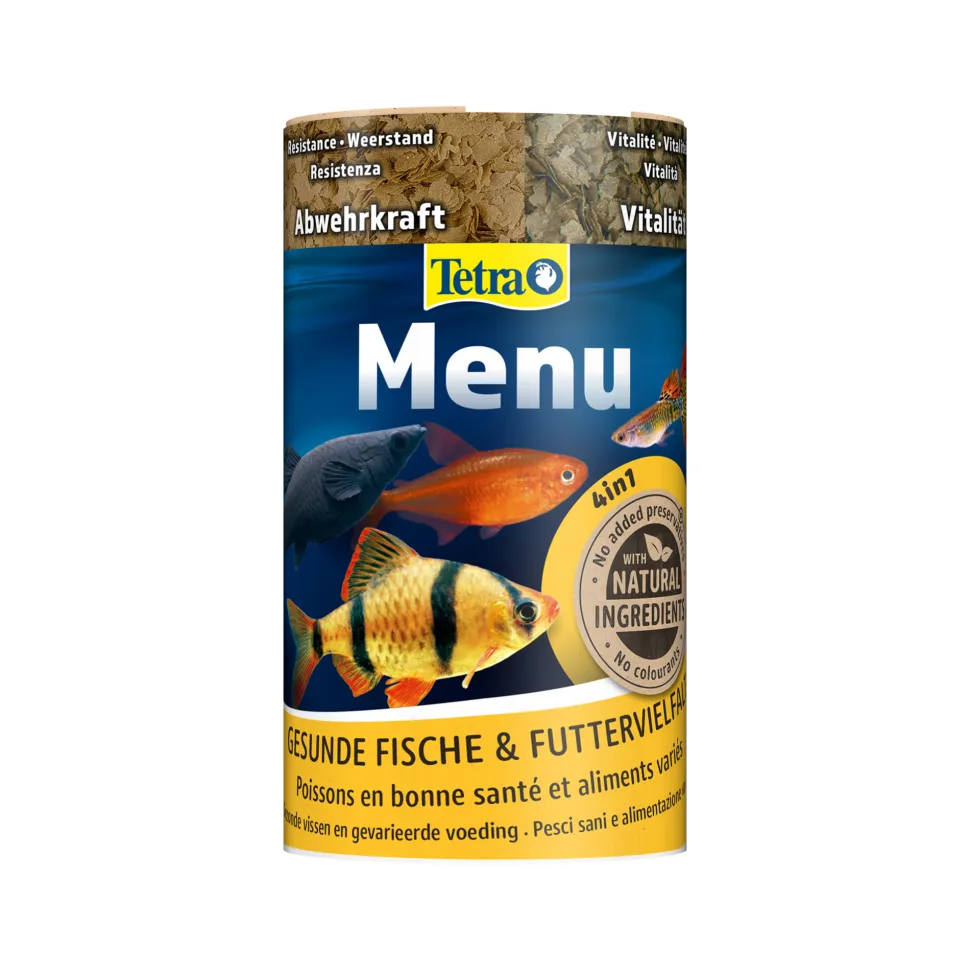 Tetra TetraMin Menu