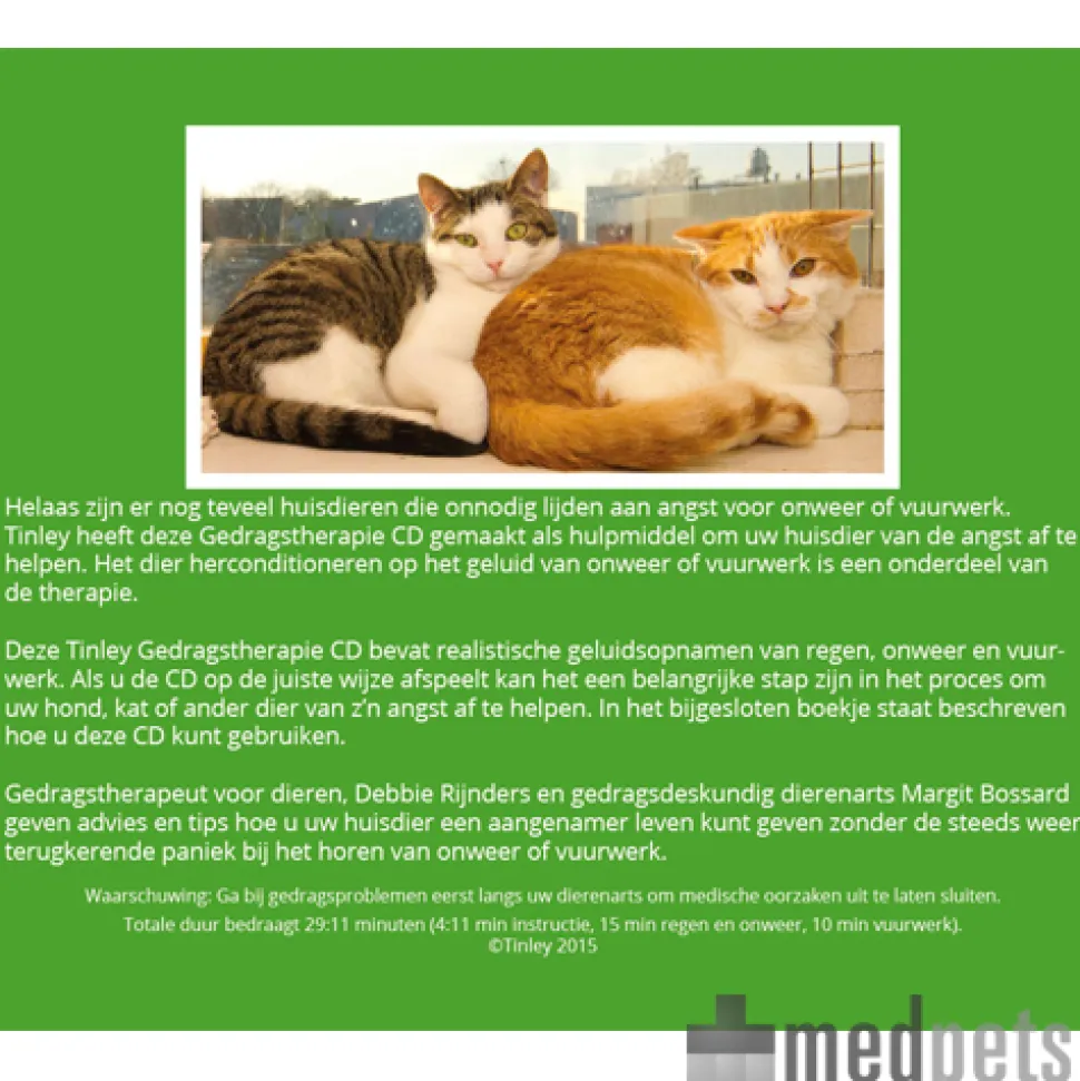 Tinley Gedragstherapie CD