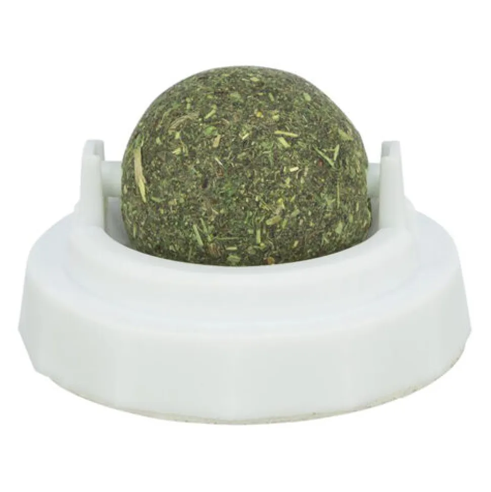 Trixie Catnip-bal met Houder