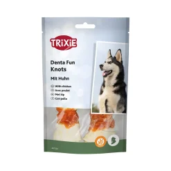 Trixie Denta Fun Knotted Chicken Chewing Bones