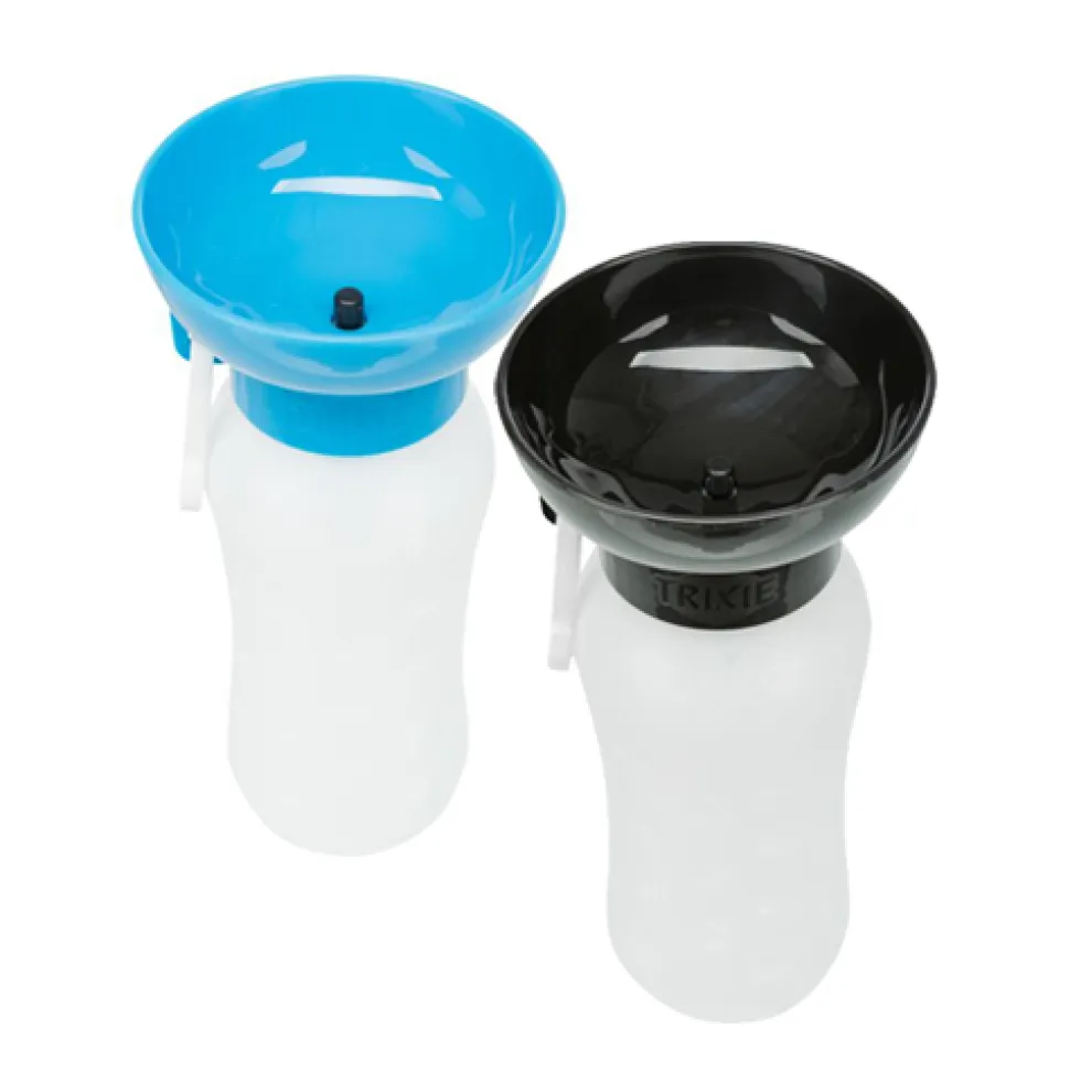Trixie Drinkfles met Waterbak - Kunststof