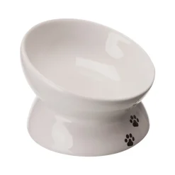 Trixie Ergonomische Voer- en Waterbak - Wit