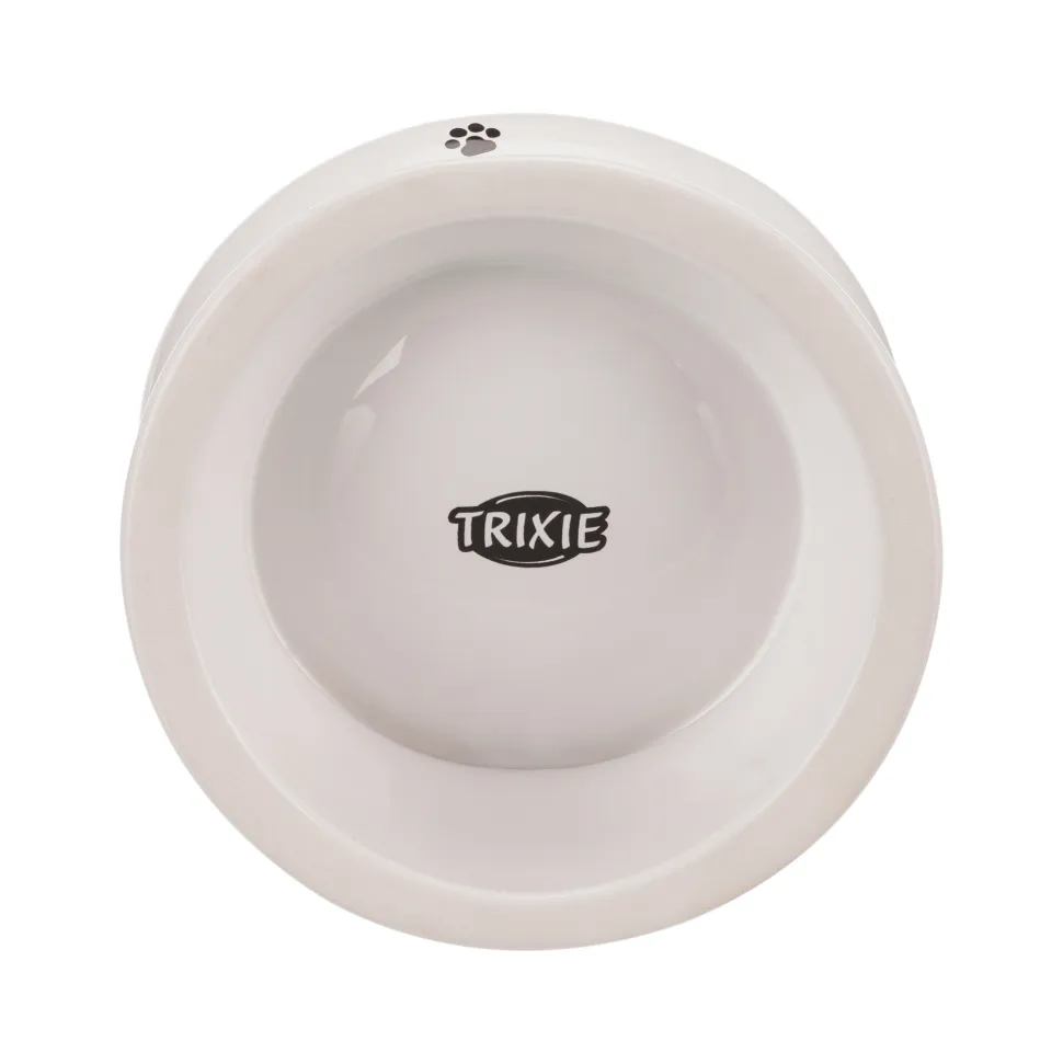Trixie Ergonomische Voer- en Waterbak - Wit