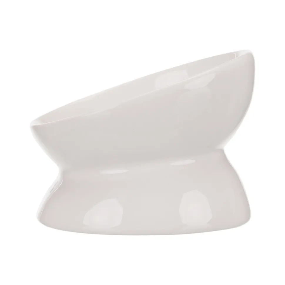 Trixie Ergonomische Voer- en Waterbak - Wit