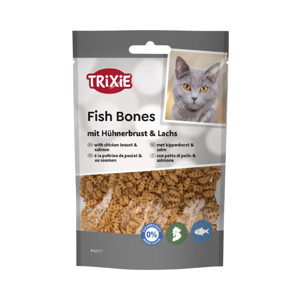 Trixie Fish Bones - Kippenborst & Zalm