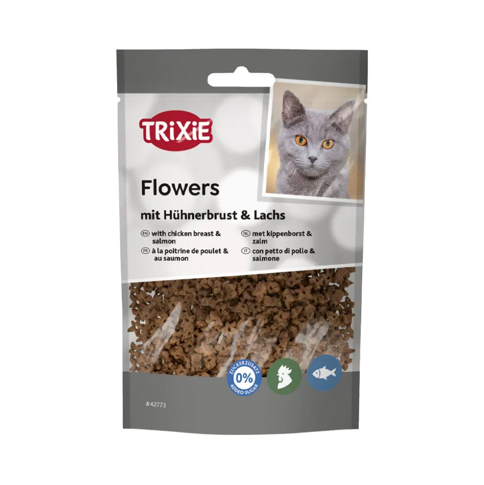 Trixie Flowers - Kippenborst & Zalm