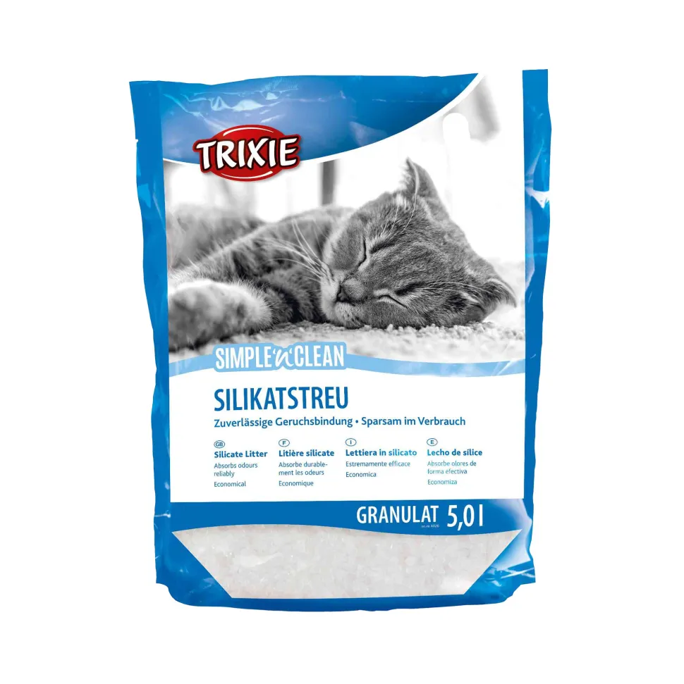 Trixie Simple'n'Clean Silicaat Kattenbakvulling