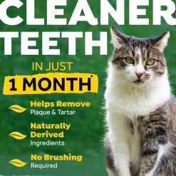 TropiClean - Fresh Breath Clean Teeth OralCareGel - Cat