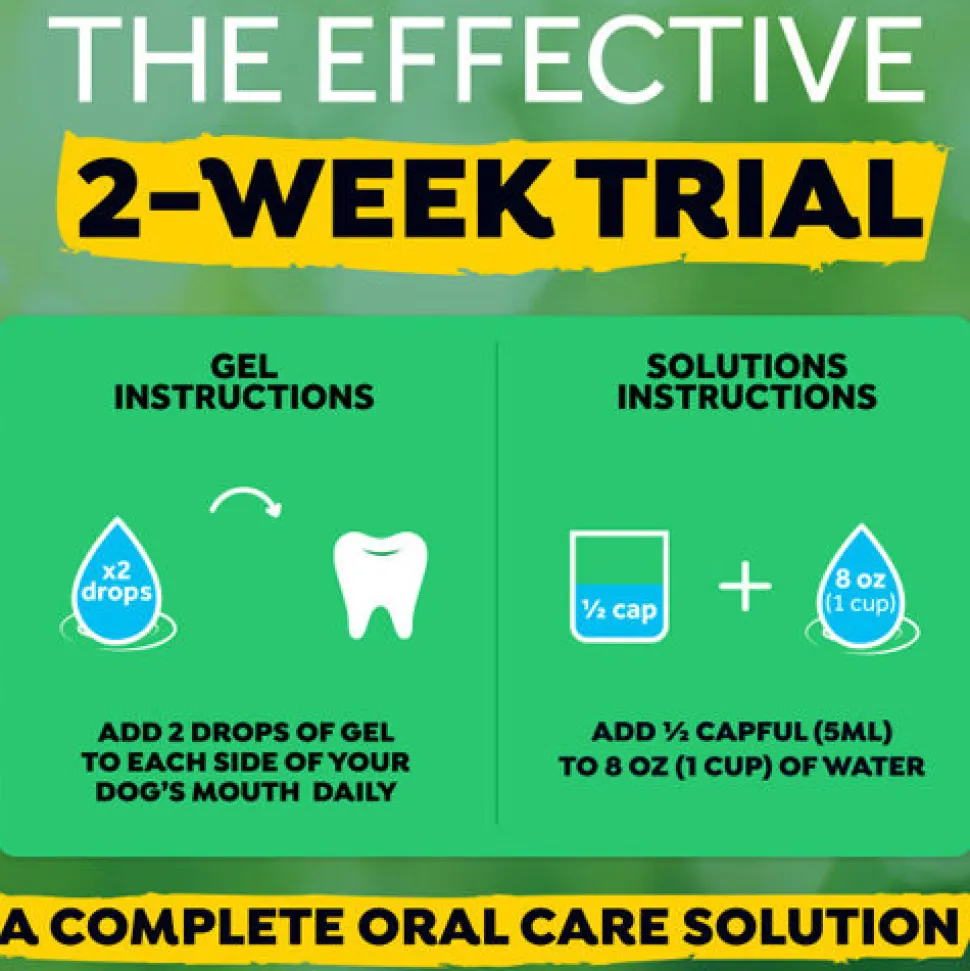 TropiClean - Fresh Breath Dental Trial Kit - Dog