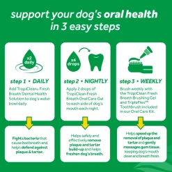 TropiClean Fresh Breath - Oral Care Kit