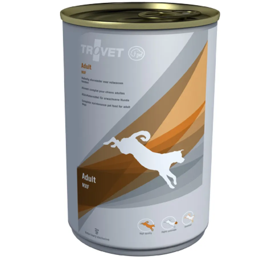 TROVET Adult MXF Hond - Blik