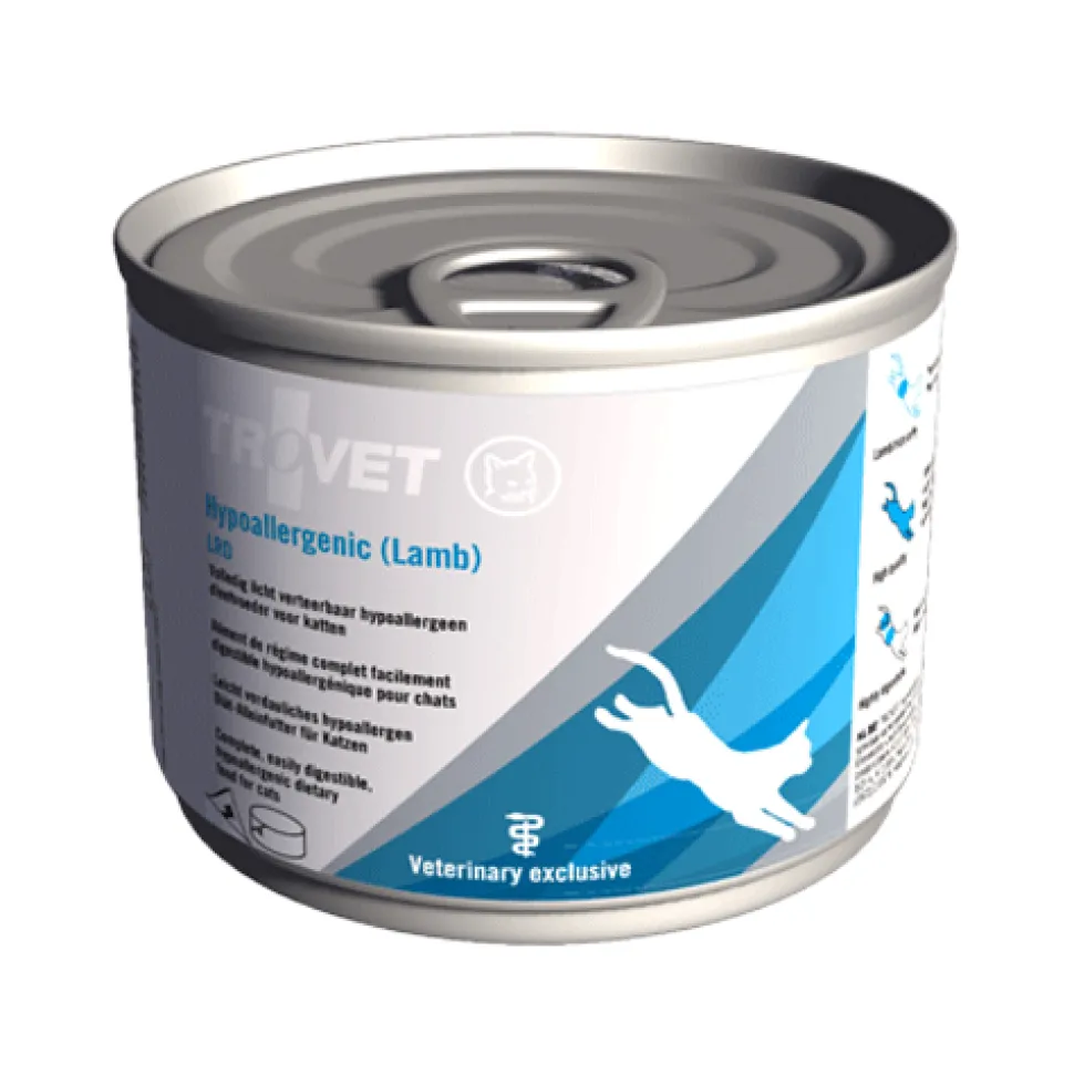 TROVET Hypoallergenic LRD (Lamb) Kat - Blik