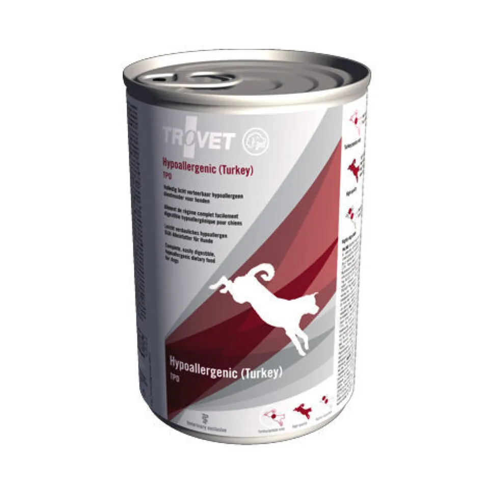 TROVET Hypoallergenic TPD (Turkey) Hond