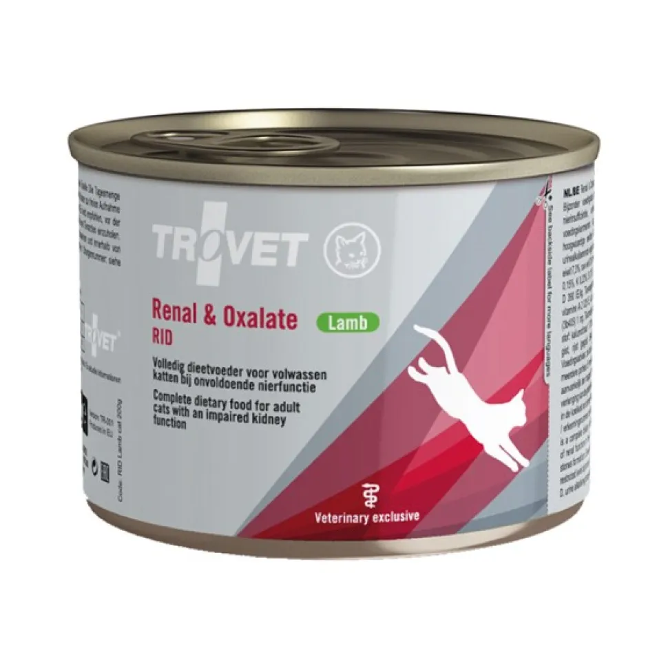TROVET Renal & Oxalate RID Kat - Blik