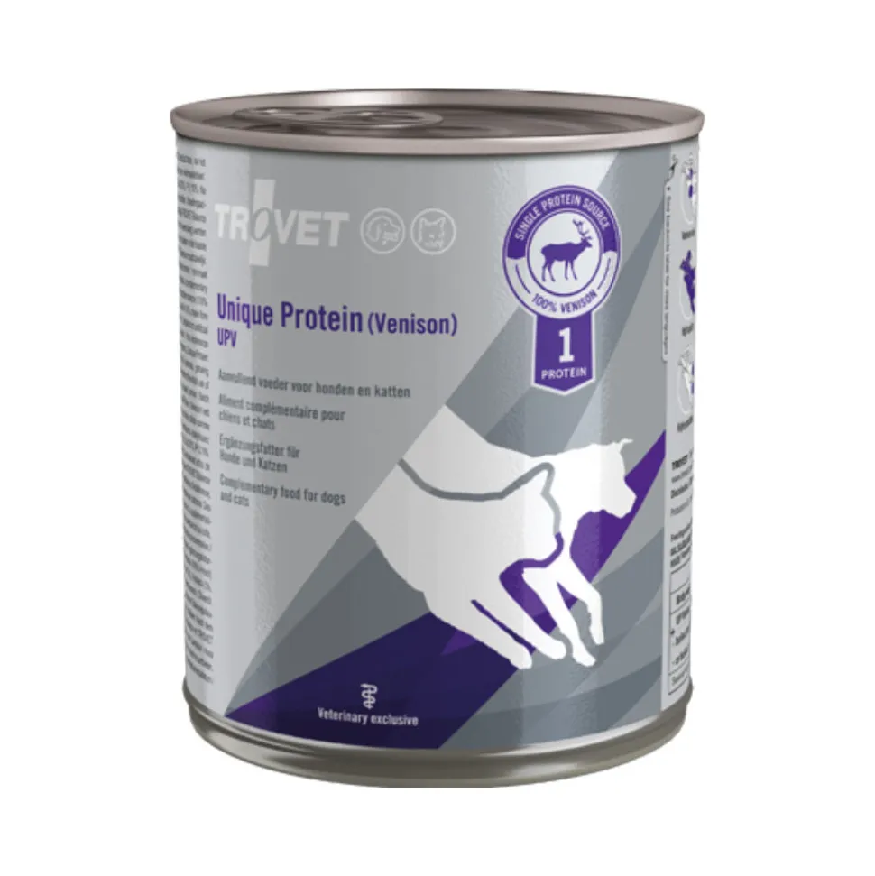 TROVET Unique Protein UPV (Venison) - Hond/Kat