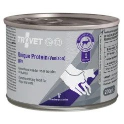TROVET Unique Protein UPV (Venison) - Hond/Kat