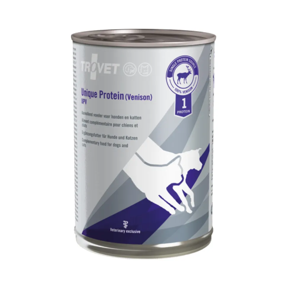TROVET Unique Protein UPV (Venison) - Hond/Kat
