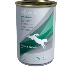 TROVET Weight & Diabetic WRD Hond - Blik