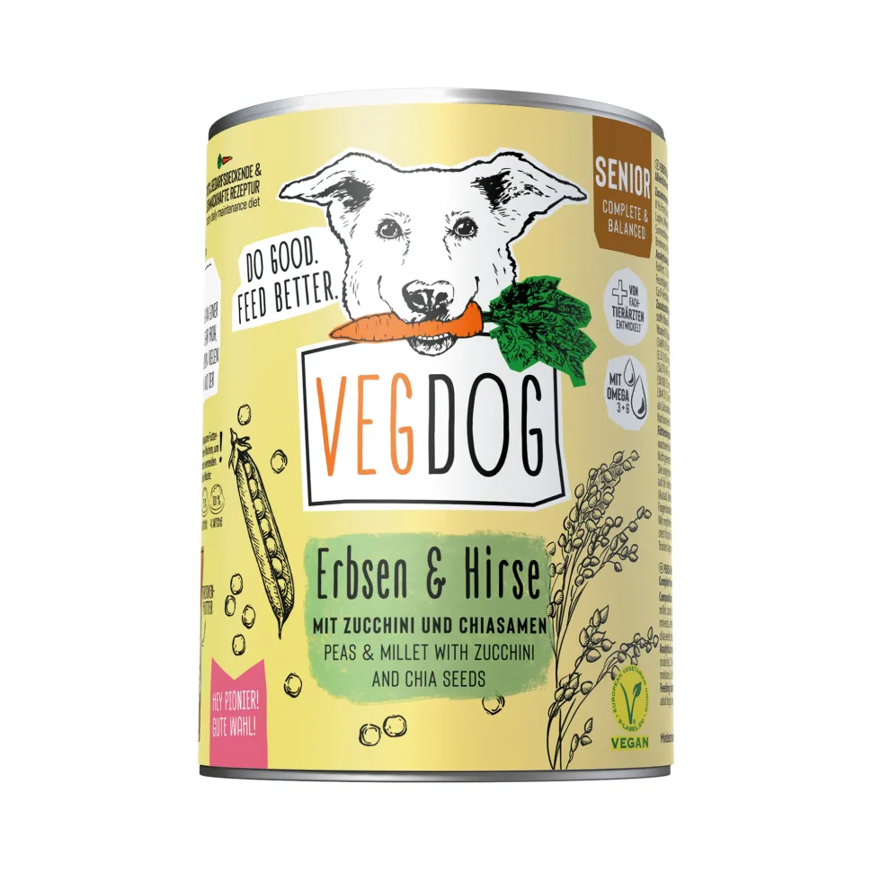 Vegdog Senior No1 Hondenvoer - Blik