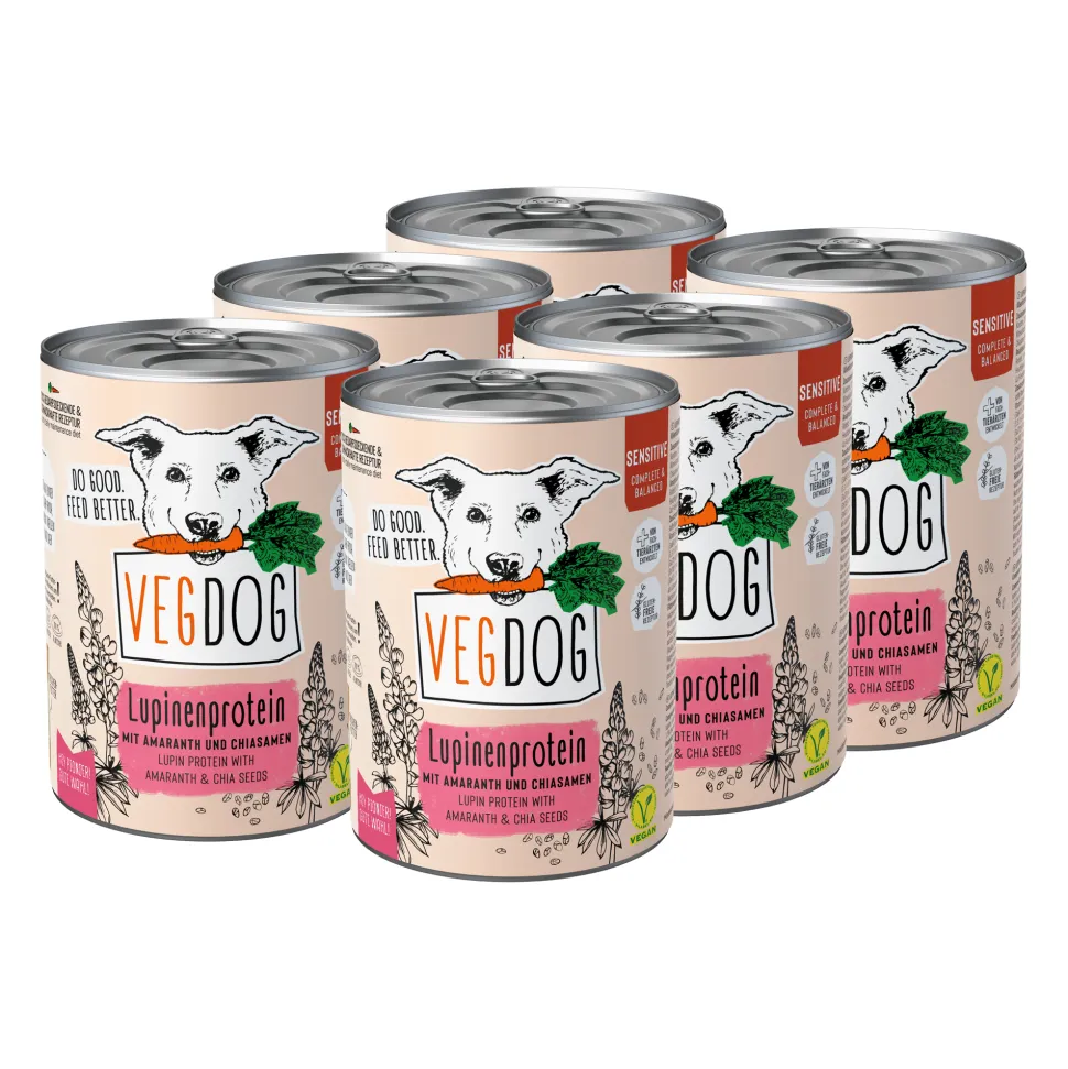 Vegdog Sensibelchen No1 Hondenvoer - Blik