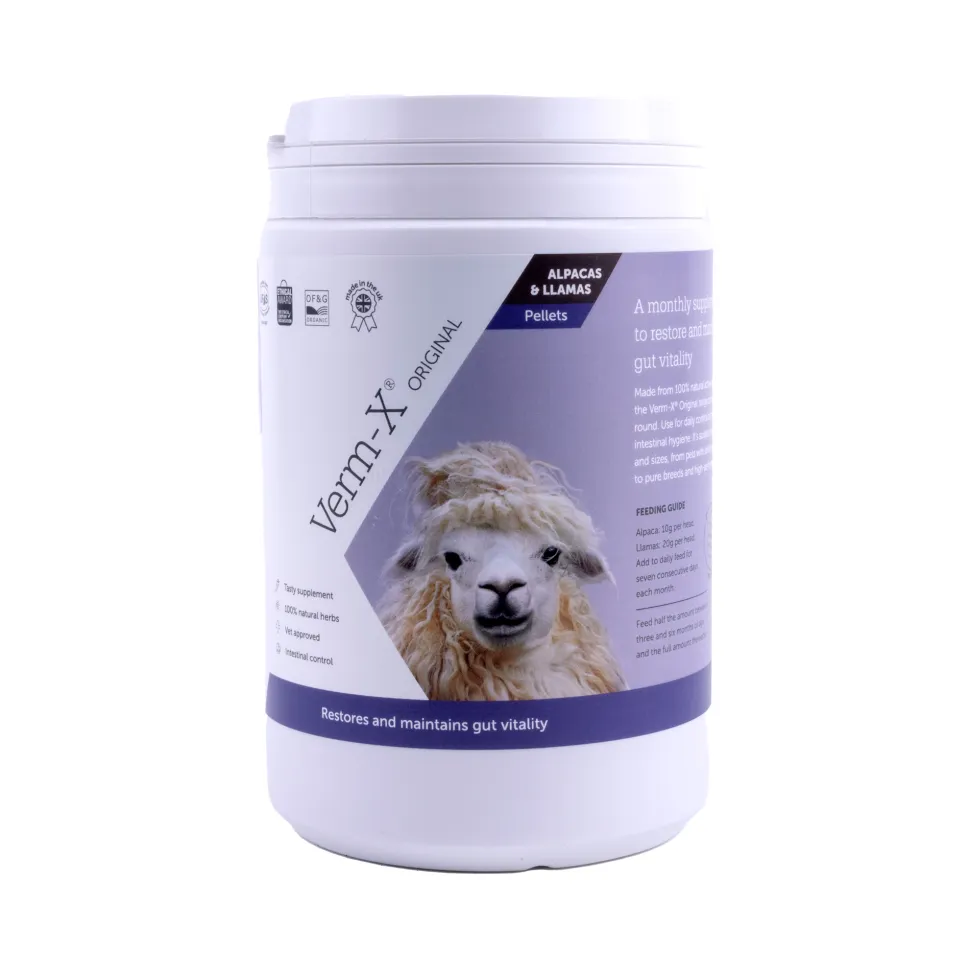 Verm-X voor Alpaca's en Lama's