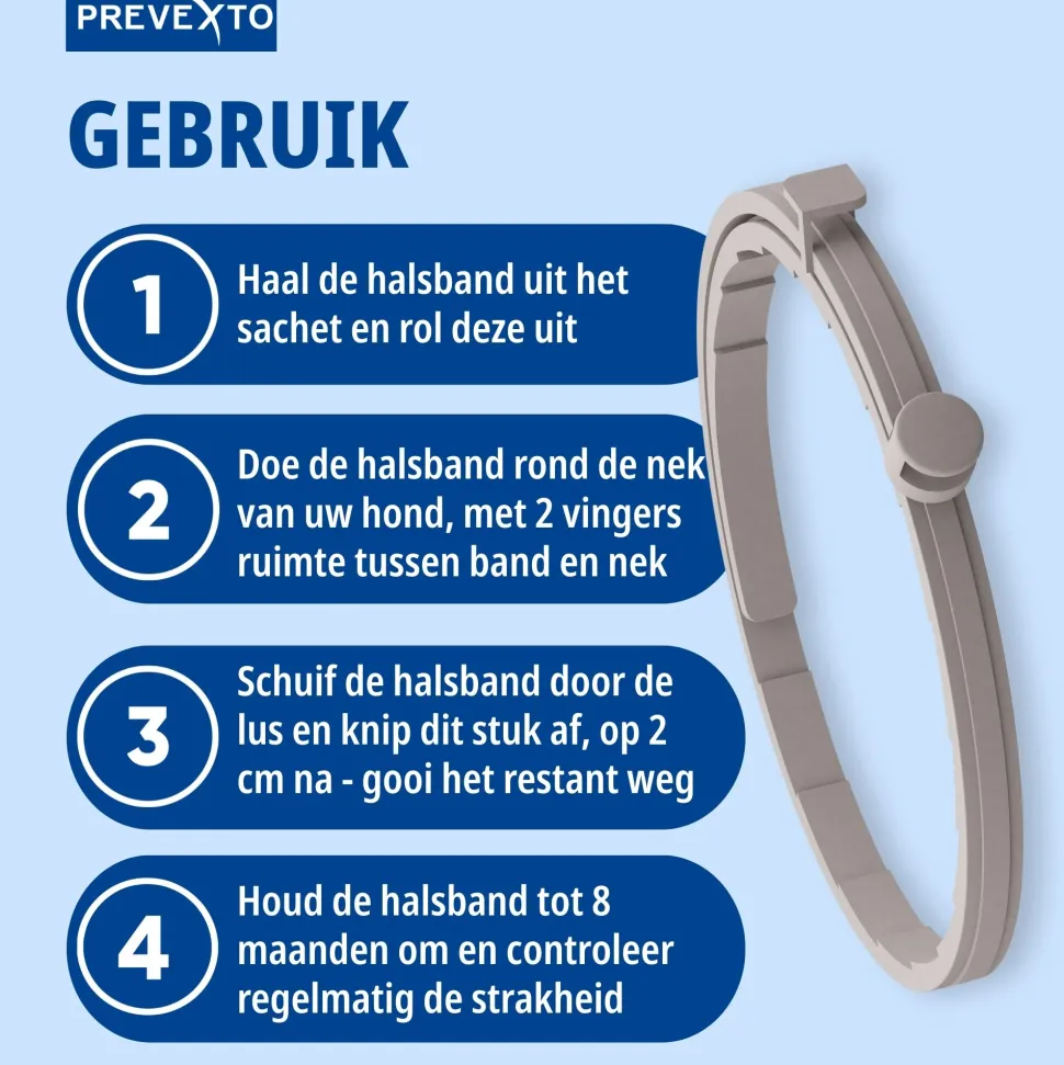 Virbac PreveXto Halsband Hond