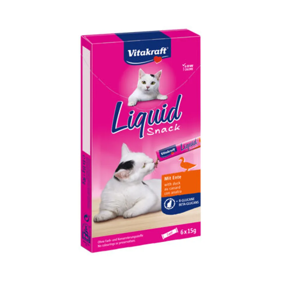 Vitakraft Cat Liquid Snack - Eend
