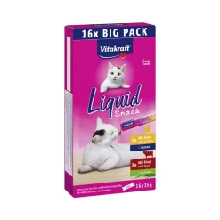 Vitakraft Cat Liquid Snack Multipack Kip en Rund