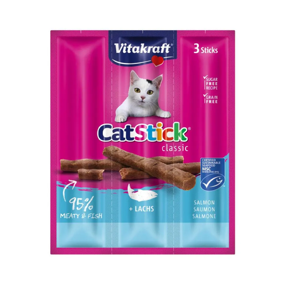 Vitakraft Cat Stick Classic - Zalm