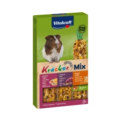 Vitakraft Cavia Kracker Trio-Mix Honing/Noot/Fruit