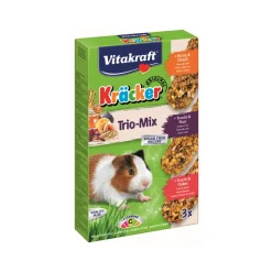 Vitakraft Cavia Kracker Trio-Mix Honing/Noot/Fruit