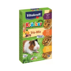 Vitakraft Cavia Kracker Trio-Mix Honing/Noot/Citrus