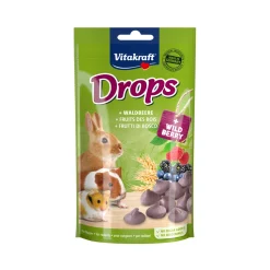 Vitakraft Drops Konijn & Knaagdier - Bosbessen