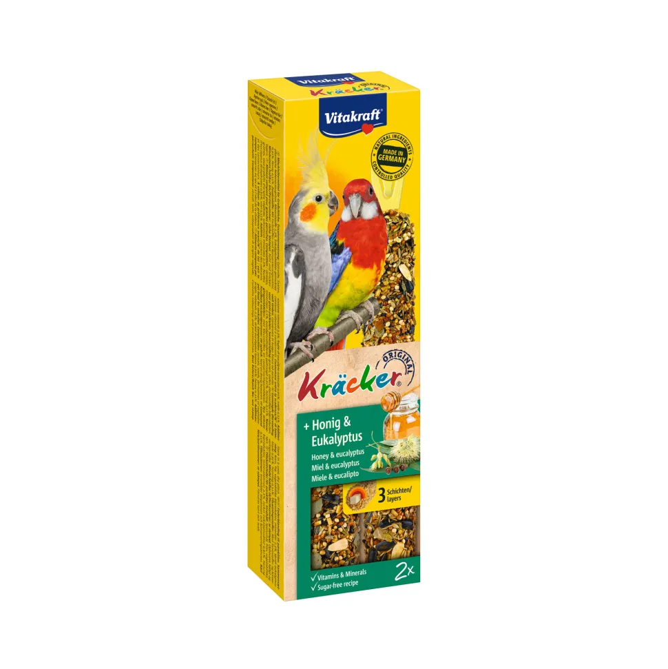 Vitakraft Kräcker Original Valkparkiet - Honing & Eucalyptus