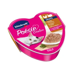 Vitakraft Poésie Kip & Kalkoen in Saus