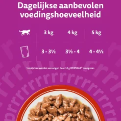 Whiskas 7+ Classic Selectie in saus