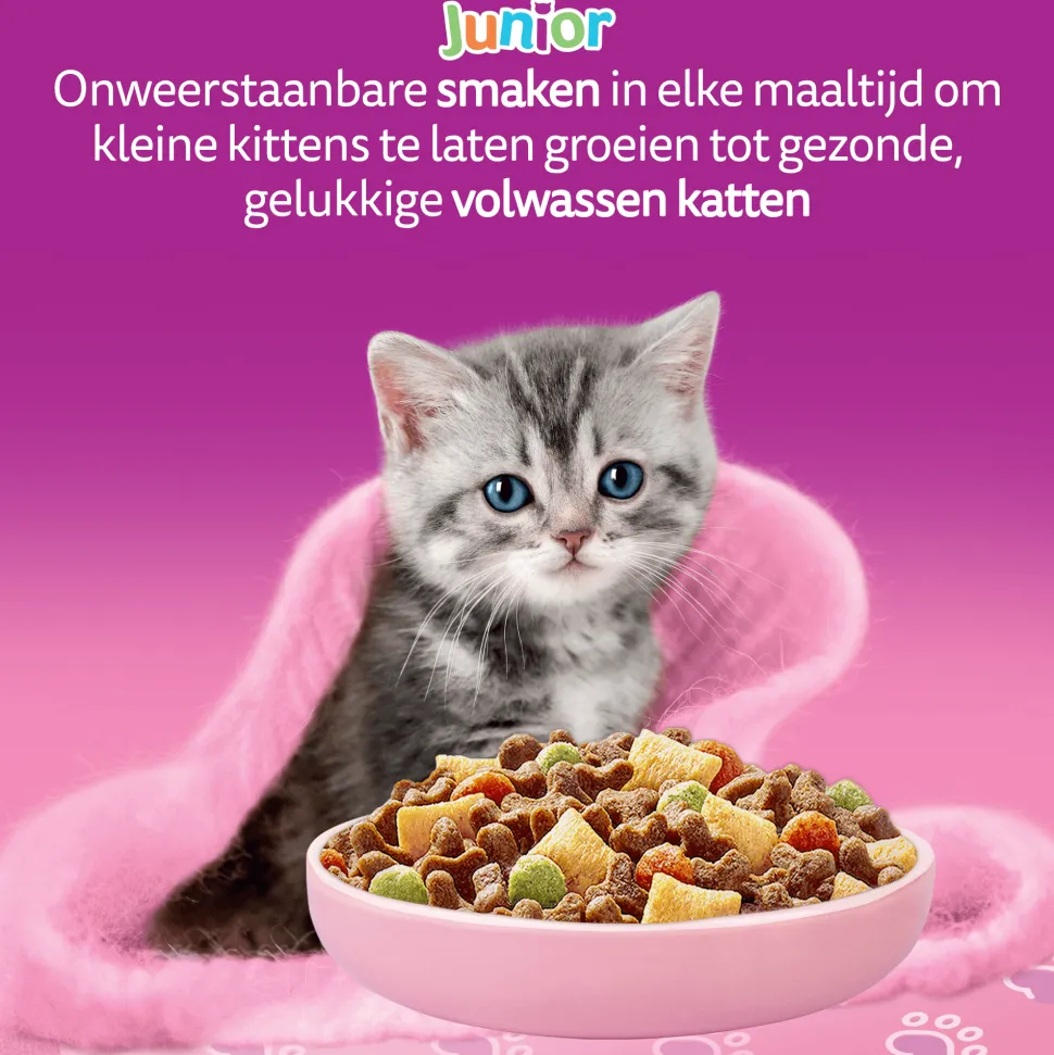 Whiskas Junior Kattenbrokken