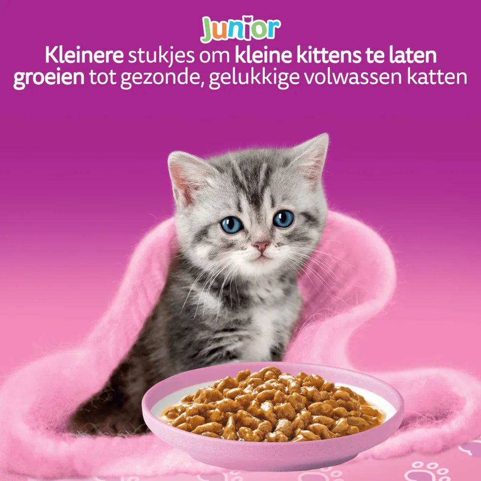 Whiskas Junior Natvoer - Classic