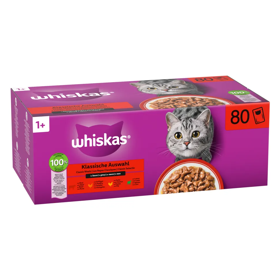 Whiskas 1+ Selectie - Multipacks