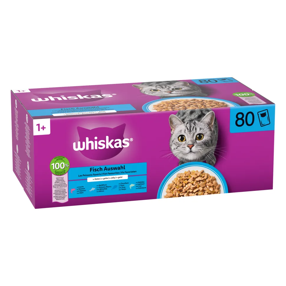 Whiskas 1+ Selectie - Multipacks